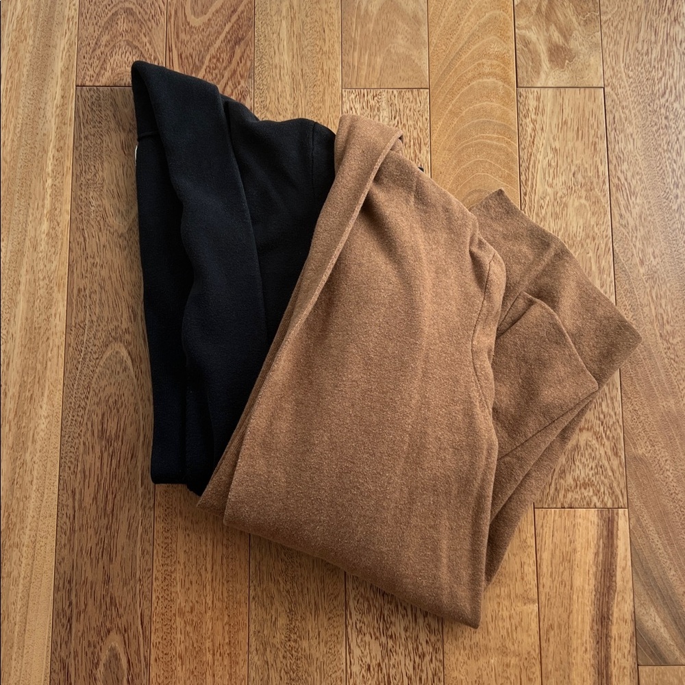 Bundle - J Crew Chelsea sweater blazer (black and tan)